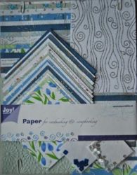 Papiersortiment Value Craft Pack blau